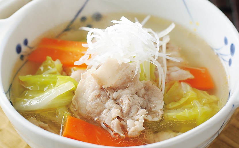 豚バラの中華スープ